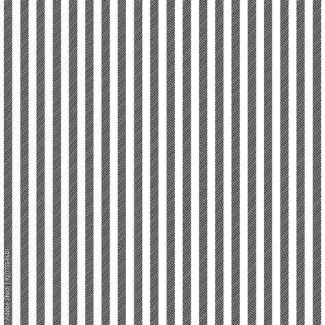Black White Striped Fabric Texture Seamless Pattern Stock Vector