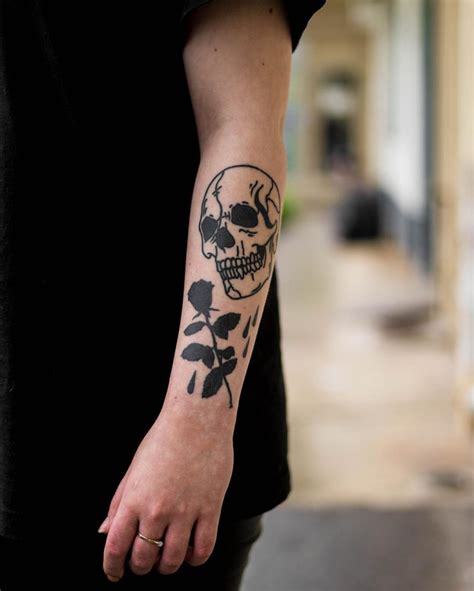 The great thing about rose tattoos for men is, they can be inked in many different colours, you can choose colours that defines your personality or nature. Black Rose Tattoo Forearm - Best Tattoo Ideas
