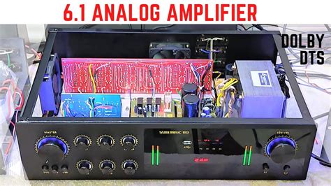 6 1 Channel Hi Power Amplifier For Work Place 2ch 3 Or 5 1 Mixed
