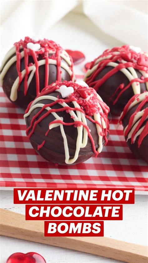 Valentine Hot Chocolate Bombs An Immersive Guide By Dine Dream Discover