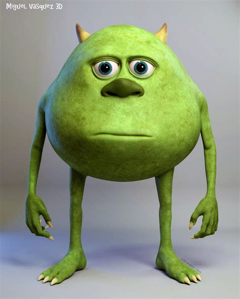 Mike Wazowski Monsters Inc From The Faces Facts Behind Disney The
