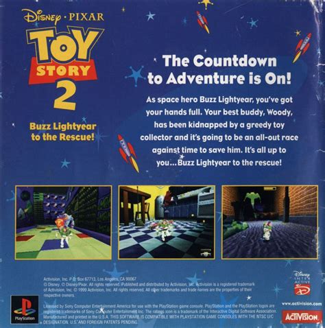 Disney•pixar Toy Story 2 Buzz Lightyear To The Rescue 1999
