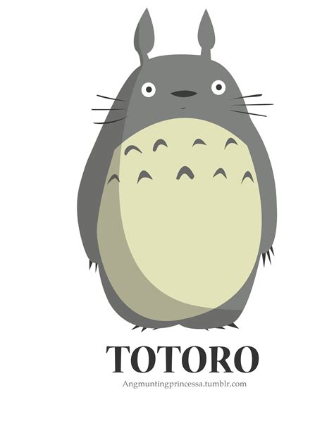 Totoro Vector Vector Feliz Cumpleaños Mafalda Cumpleaños