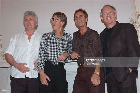 Bruce Welch Hank Marvin Cliff Richard Brian Bennett Posed Group News Photo Getty Images
