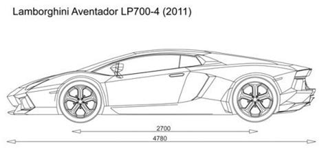 Automotive Blueprints Lamborghini Aventador Lp700 Lamborghini