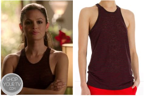 Hart Of Dixie Season 2 Episode 6 Zoes Red And Black Striped Tank
