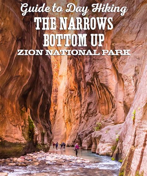 Day Hiking The Narrows Bottom Up Ultimate Guide • Zion National Park