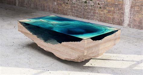 Designed by willy ballez, this handmade table is quite unique. Amazing Coffee Table Resembles The Depths Of The Ocean ...