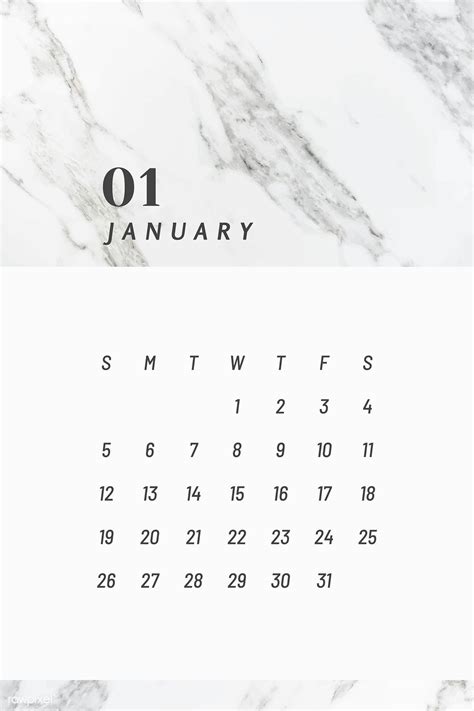Remarkable Free Black And Wite Calendar 2020 • Printable Blank Calendar