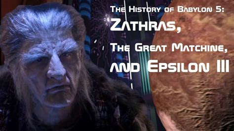 Zathras The Great Machine And Epsilon Iii Babylon 5 Youtube