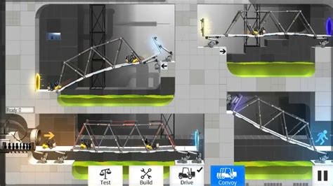 Bridge Constructor Portal Level 5 Walkthrough Youtube