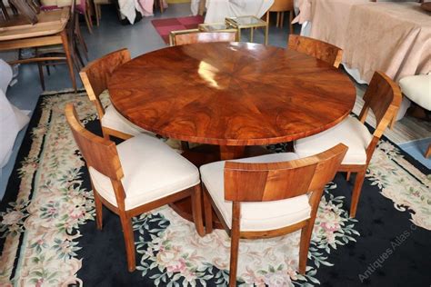 Glass fiber student dining table and chair for 6 persons. Exceptional Biedermeier Table And Six Chairs 1820 ...