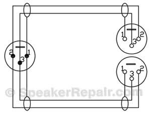 Xlr pin diagram wiring diagram. house wiring diagram: Combining Balanced Unbalanced Circuits
