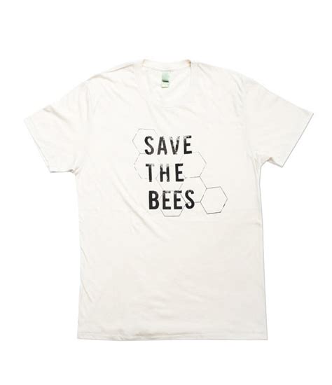 Organic Save The Bees Tshirt Unisex Bee Tee Organic By Naturwrk