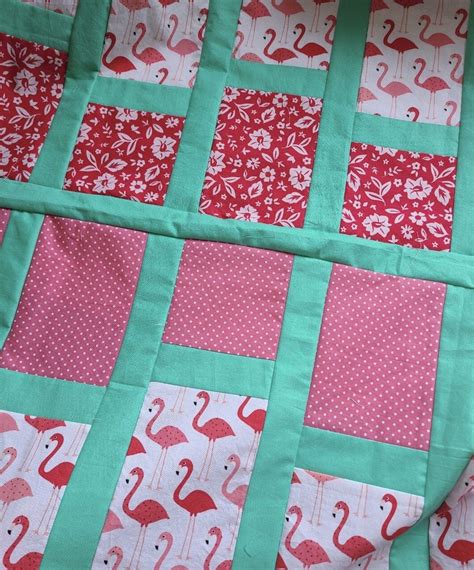 Bold Blocks Quilt Tested By Aprilgracequilts Stripe Quilt Pattern