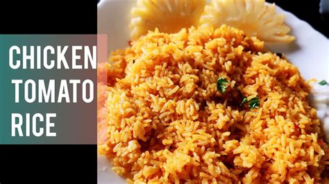 Chicken Tomato Rice An Easy Andtasty Recipe Youtube