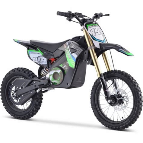 Mototec 48v Pro Electric Dirt Bike 1500w Lithium Green 1 Kroger
