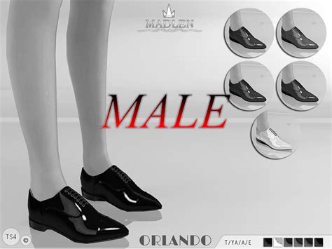 The Sims Resource Madlen Orlando Shoes Male