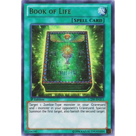 Yu Gi Oh Book Of Life Lcjw En211 Legendary Collection 4 Joeys