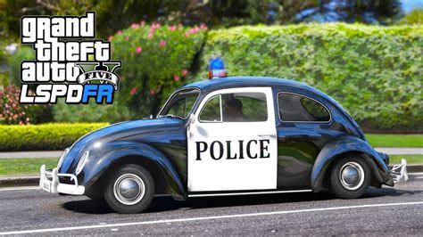 Gta 5 Mods Retro Police Vw Beetle Lspdfr Gameplay Youtube