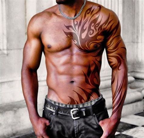 Top 15 Military Tattoo Designs Cool Chest Tattoos Tribal Chest