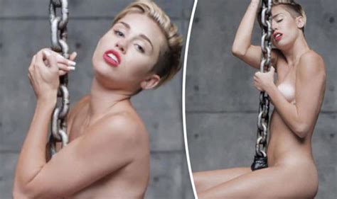 Miley Cyrus Speaks Out On NAKED Wrecking Ball Video Music