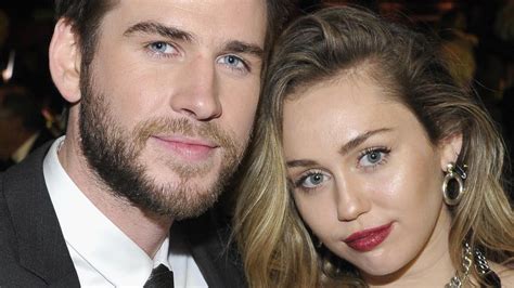 Liam Hemsworth Hospitalised Miley Cyrus Sends Cheeky Red Carpet
