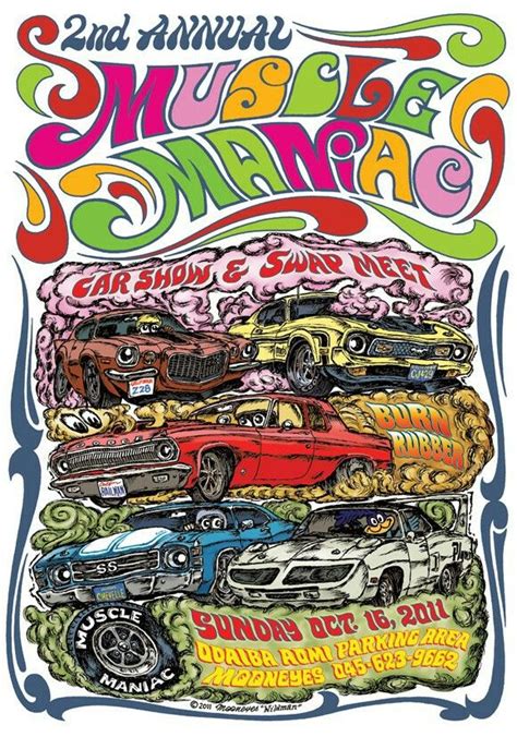 Mooneyes Mooneyes Lowrider Art Rat Fink Drag Cars Big Daddy