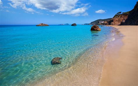 Aguas Blancas Beach Ibiza Balearic Islands World Beach Guide