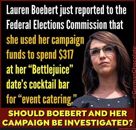 Lauren Boebert Just Reported To The Federal Elections Commission That
