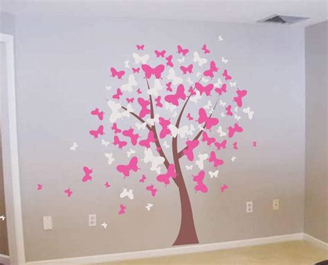 Butterfly Tree Wall Decal Sticker Wall Decals Wall Stickers Wall