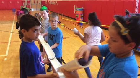 Pipeline Challenge Cooperative Activity With Grades 3 5 Physed Youtube