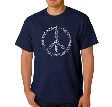 Men S T Shirt Created Using Major Religions And Symbols Different