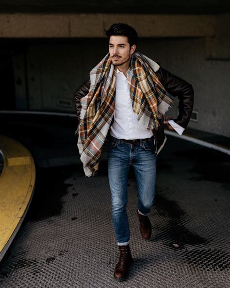 As such, we're always looking for stylish ways to wear a scarf. Guys Outfits with Scarves - 26 Ways to Wear a Scarf for Men