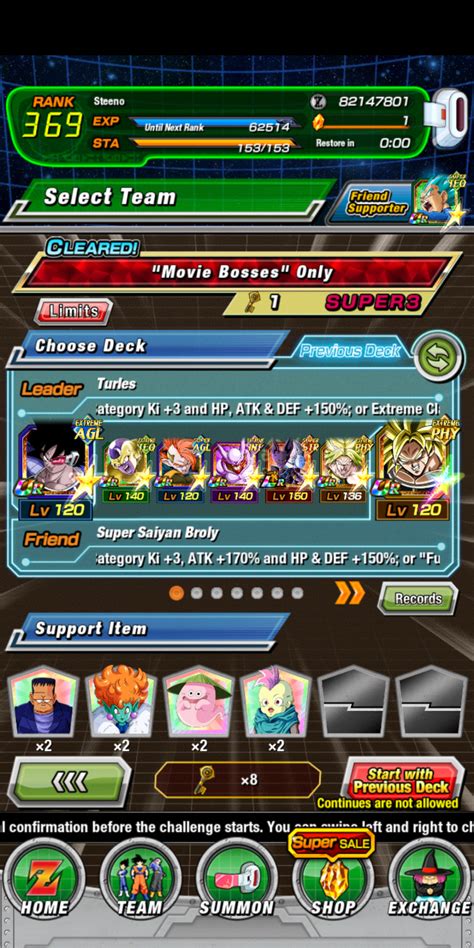06.04.2018 · buu (super) is a pretty good unit for super battle road, he has a rare chance to stun the enemy upon super attack and he recovers 30% of the damage dealt as health. Movie Boss SBR | Fandom
