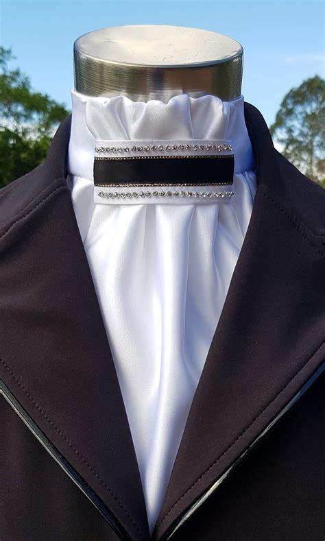 Beautiful Quality Dressage Stock Ties Hand Made In Australia Stock Tie Dressage Stock Tie