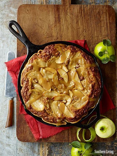 Caramel Apple Blondie Pie Recipe Caramel Apples Food Recipes
