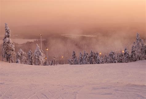 Ruka Finland Landscape Nature Outdoor