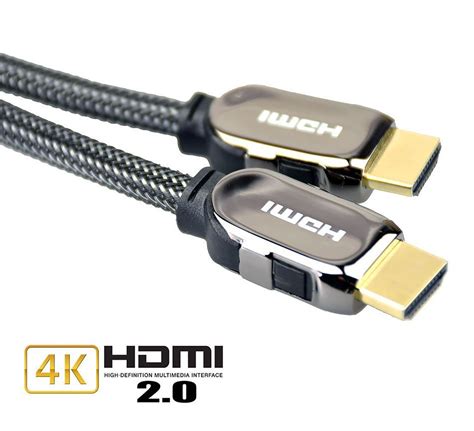 Hdmi Cable 20 Hdr Gold Plated Hdtv 1080p 3d 4k Ultra Hd Arc Ces 2160p
