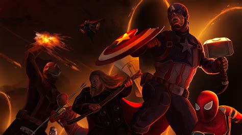 4k Art Avengers Endgame Hd Superheroes 4k Wallpapers Images
