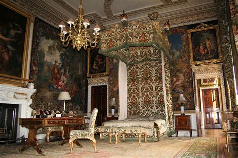 Holkham Hall Norfolk Uk The Green Bedroom English Country House