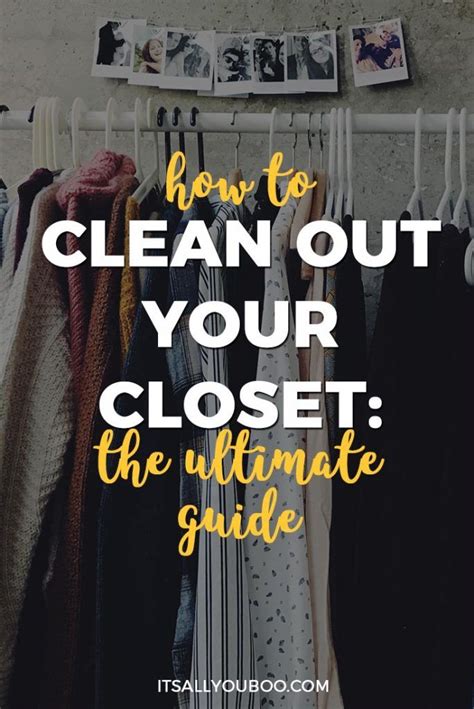 How To Clean Out Your Closet The Ultimate Guide Cleaning Closet