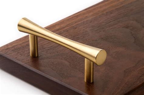 Maybe you would like to learn more about one of these? Black Walnut Wooden Serving Tray With Handles - FeelGift