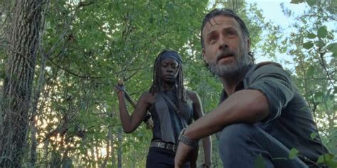 the walking dead star agrees rick and michonne make a terrific couple