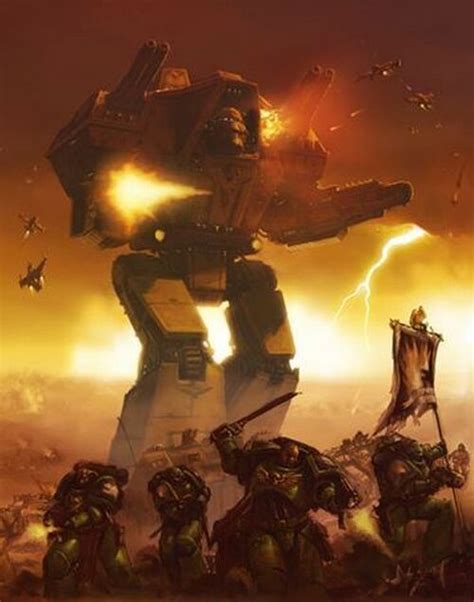 Warlord Class Titan Warhammer 40k Wiki Space Marines Chaos