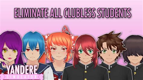 Challenge Eliminate All Clubless Students Yandere Simulator Demo