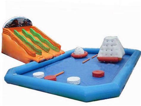 Find Economical Inflatable Water Park With Wave Slide Yes Get What