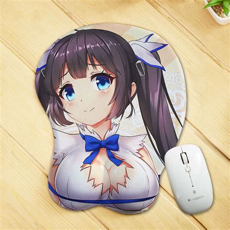Custom Exclusive Anime Boob Girl 3d Mouse Pad Wrist Rest Sexy Girl Mousepad Buy Sexy Girl