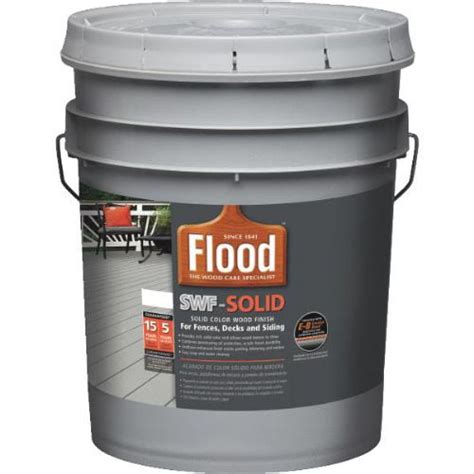 Flood Swf Solid Wood Finish Exterior Stain