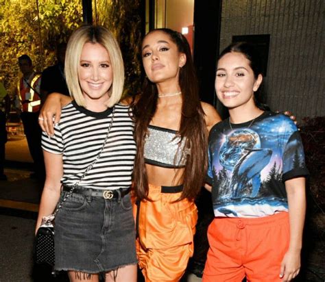 Ariana Grande Ashley Tisdale And Alessia Cara Backstage At The Amazon